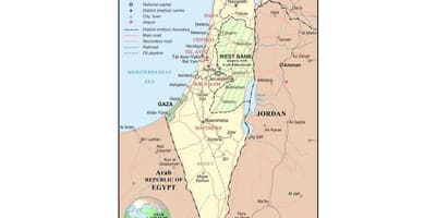 Bản đồ của israel sân bay